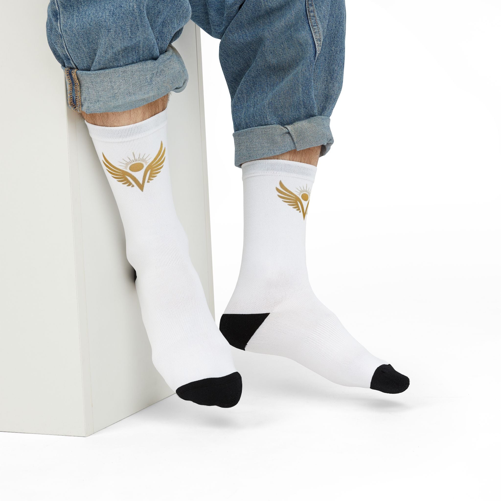 DIVINE NEWS NETWORK | Official Logo Socks