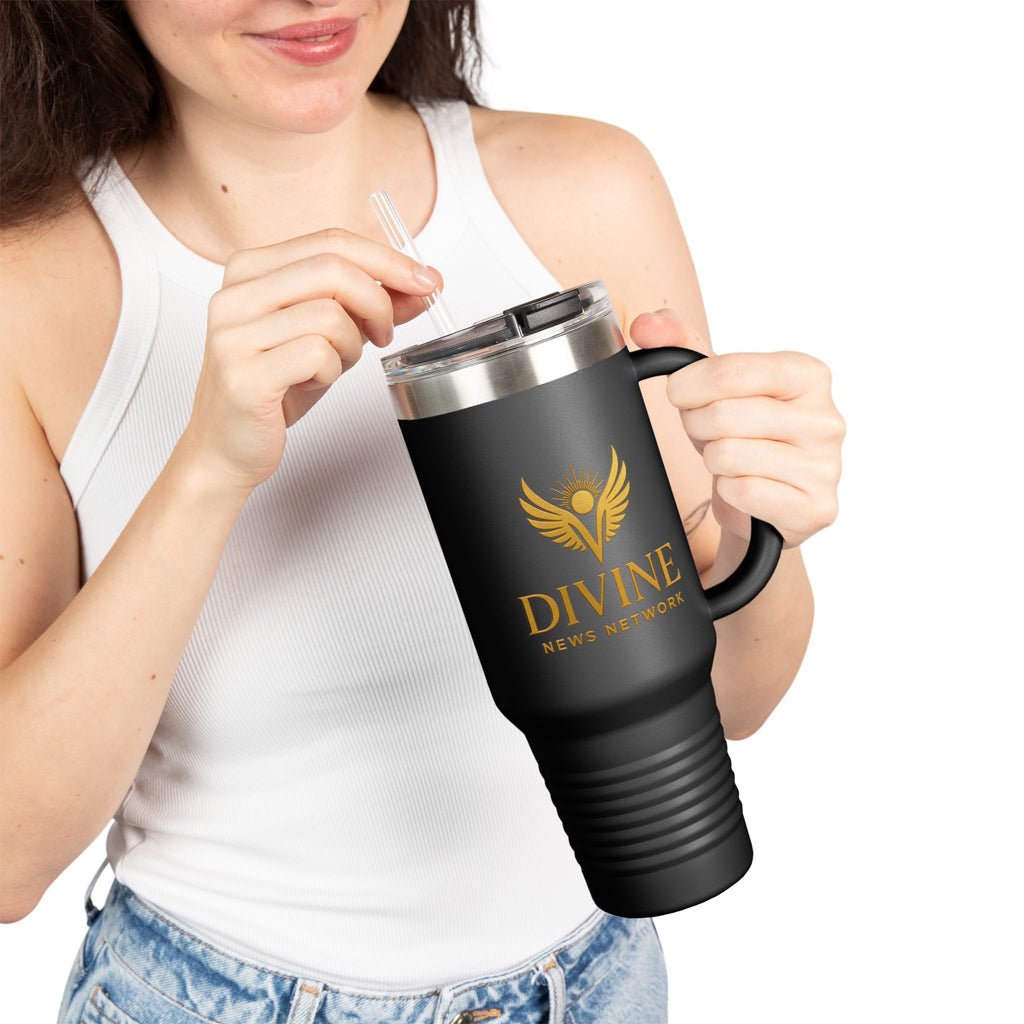 DIVINE NEWS NETWORK | Official Insulated Travel Mug
